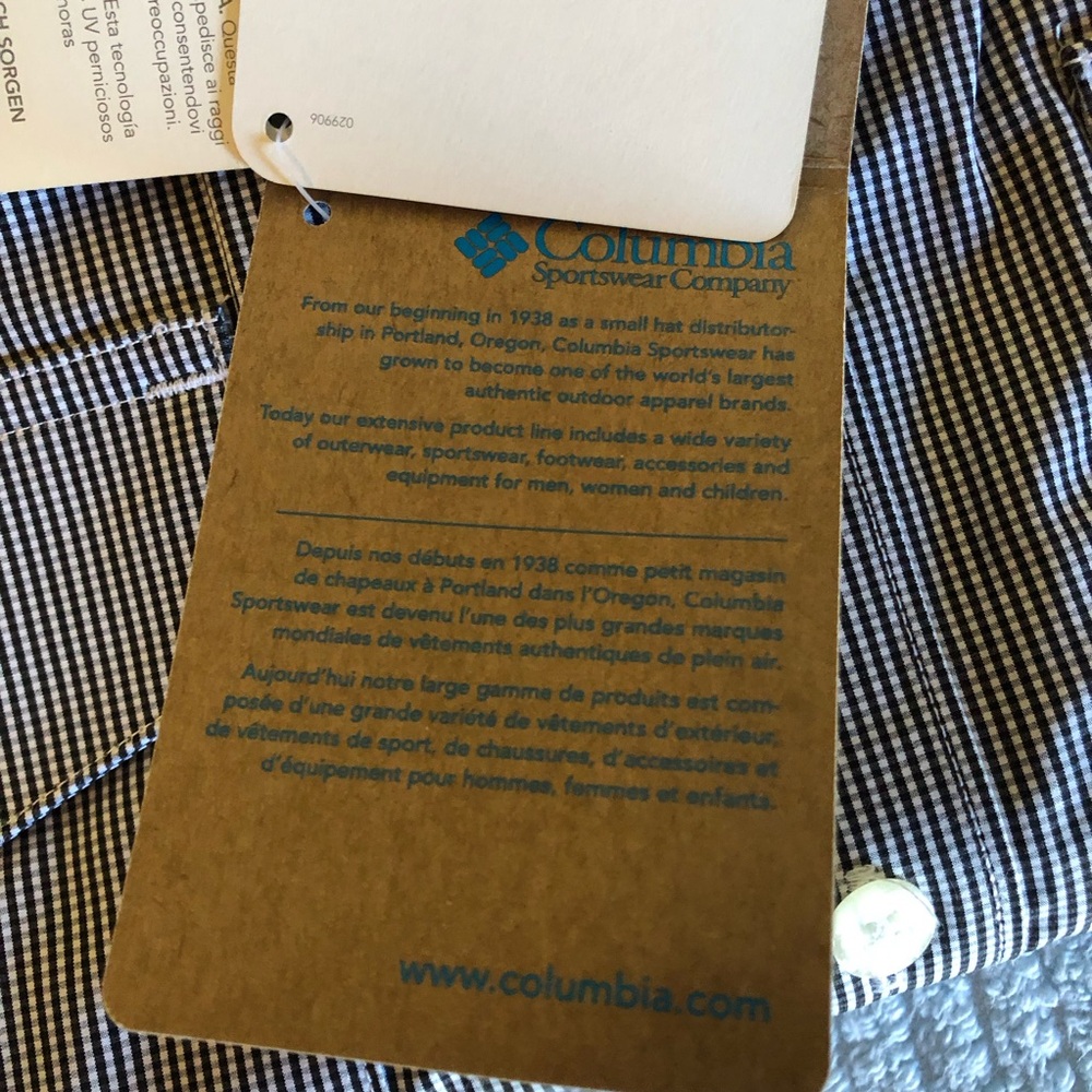 Men's NWT Columbia Bonefish Shirt Size LG. UPF 30 - Picture 6 of 7